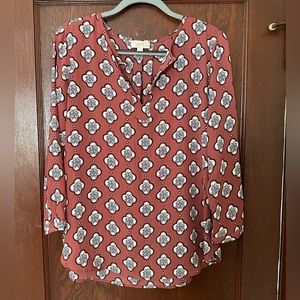 LOFT outlet long sleeve blouse